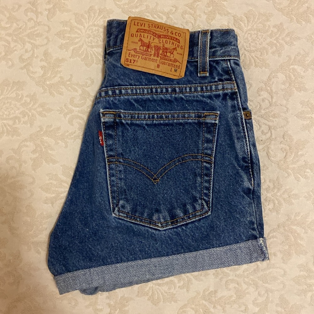 Levi denim shorts